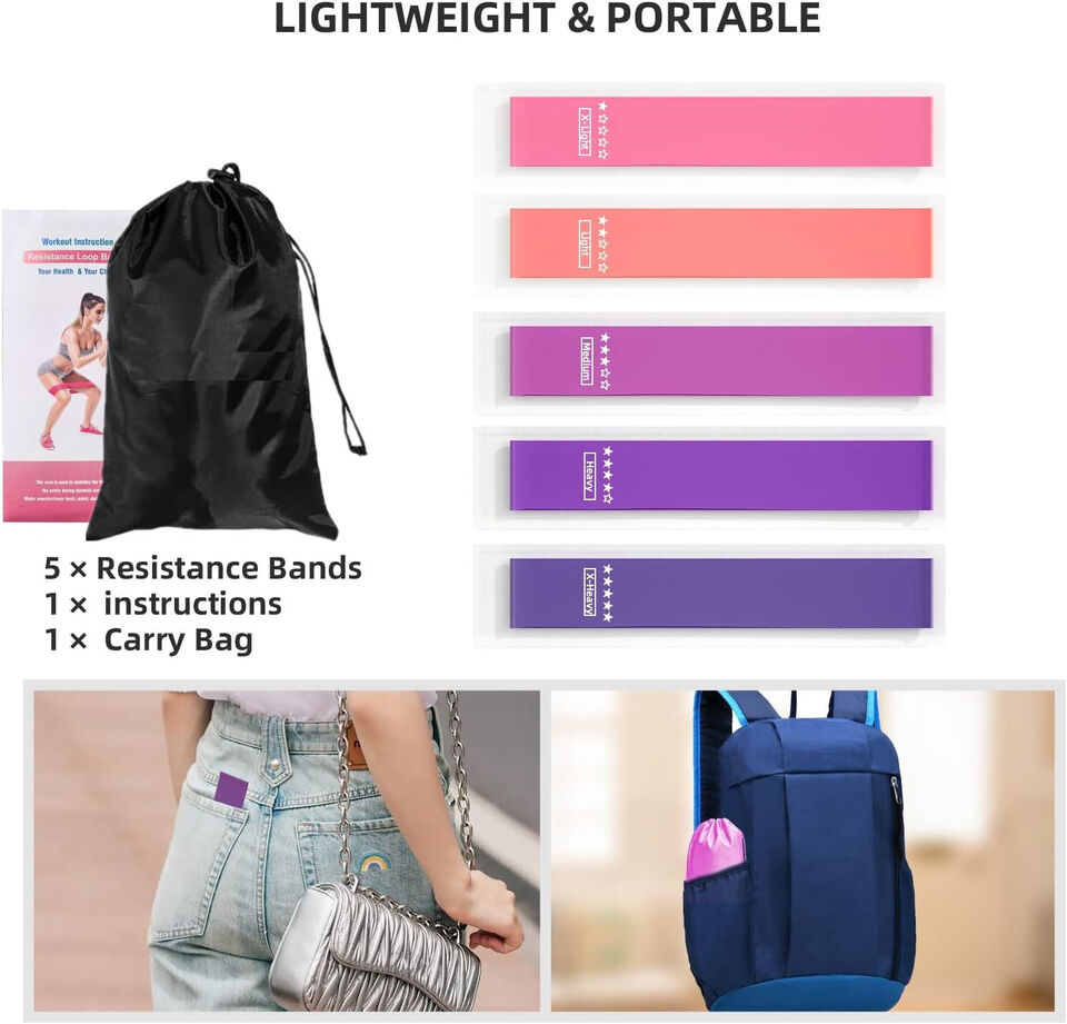 Resistance Bands- set of 5