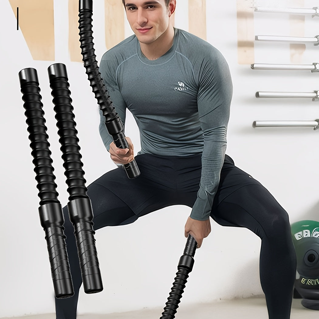 2pcs Stainless Steel Wireless Combat Training Stick