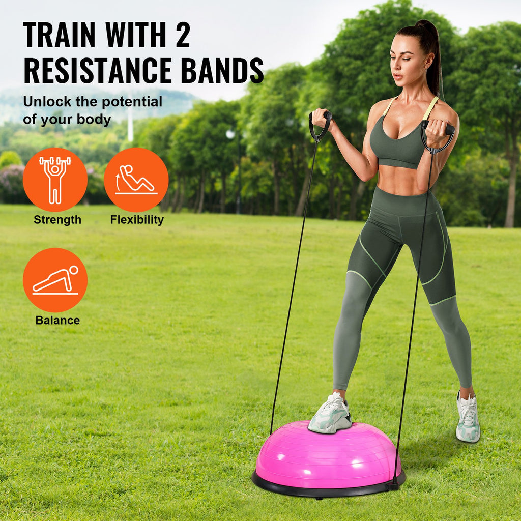 Half Exercise Ball Trainer