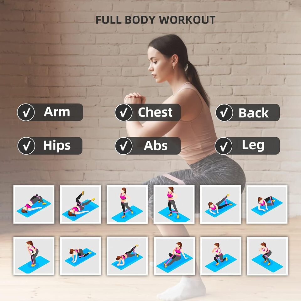 Resistance Bands- set of 5