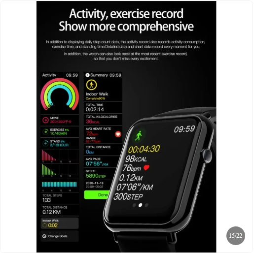 Smart Watch Waterproof